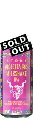 Stone Violetta Iris Milkshake IPA can sold out