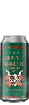 Stone Gimme Yule Gimme Fire Barrel-Aged Bock can