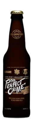 Evil Twin / Stillwater / Stone "The Perfect Crime" Black Smoked Saison bottle