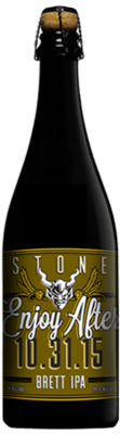 Stone Enjoy After 10.31.15 Brett IPA bottle