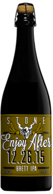 Stone Enjoy After 12.26.15 Brett IPA bottle