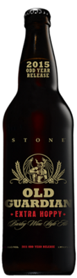 Stone Old Guardian Barley Wine - Extra Hoppy bottle