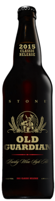 Stone Old Guardian Barley Wine bottle