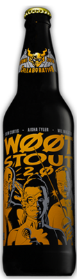 bottle of Stone wootstout 2.0