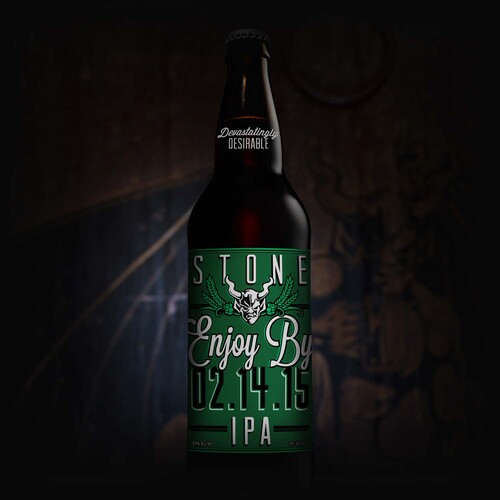 Stone Enjoy By 02.14.15 IPA bottle