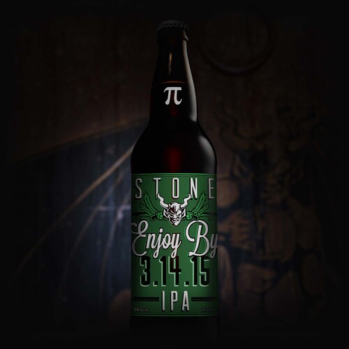 Stone Enjoy By 3.14.15 IPA bottle