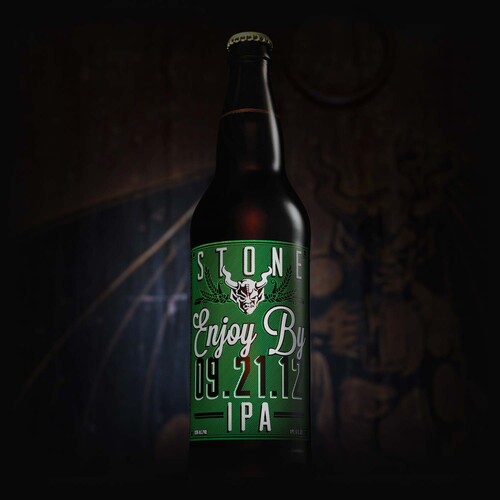 Stone Enjoy By 09.21.12 IPA bottle