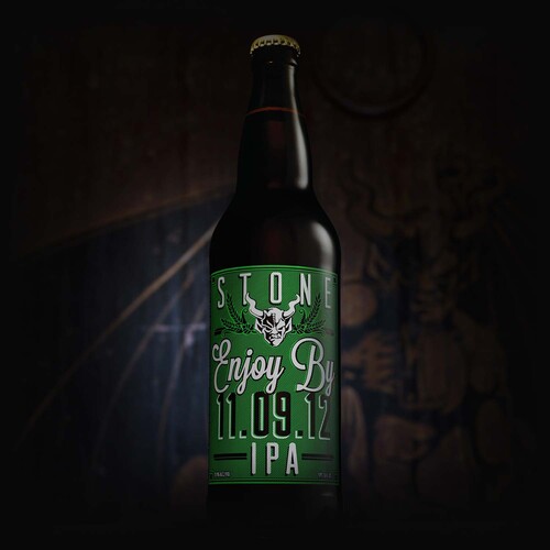 Stone Enjoy By 11.09.12 IPA bottle