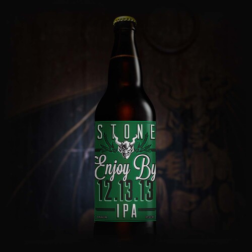 Stone Enjoy By 12.13.13 IPA bottle