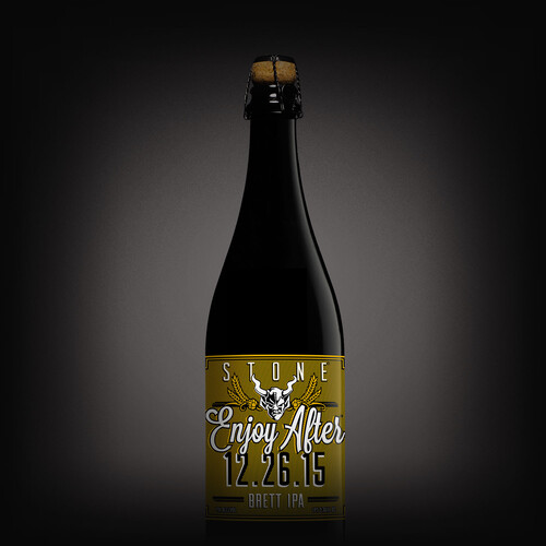 Stone Enjoy After 12.26.15 Brett IPA bottle