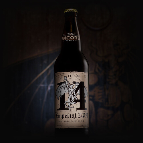 20th Anniversary Encore Series: Stone 14th Anniversary Emperial IPA bottle