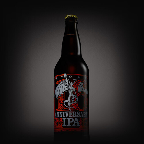 Stone 16th Anniversary IPA bottle