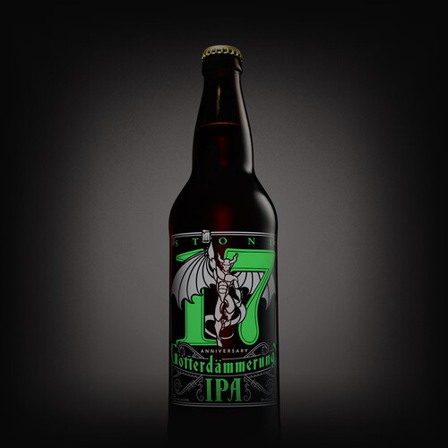 Stone 17th Anniversary Götterdämmerung IPA bottle