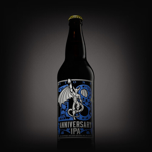 Stone 18th Anniversary IPA  bottle