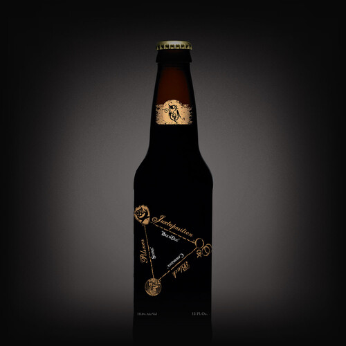 bottle of Brewdog / Cambridge / Stone Juxtaposition Black Pilsner