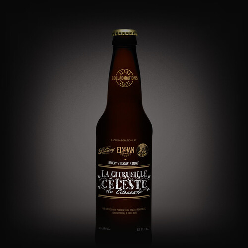 bottle of Bruery / Elysian / Stone La Citrueille Céleste de Citracado