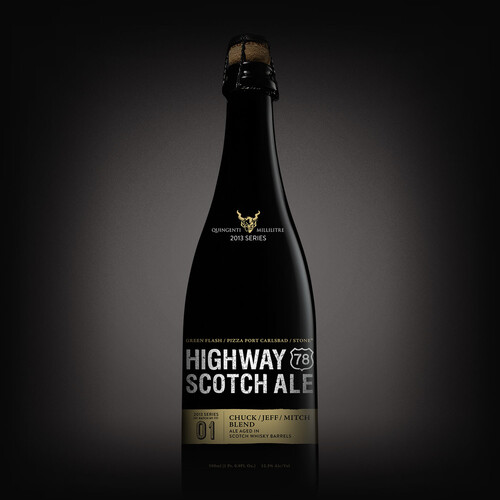 bottle of Highway 78 Scotch Ale: Chuck / Jeff / Mitch Blend