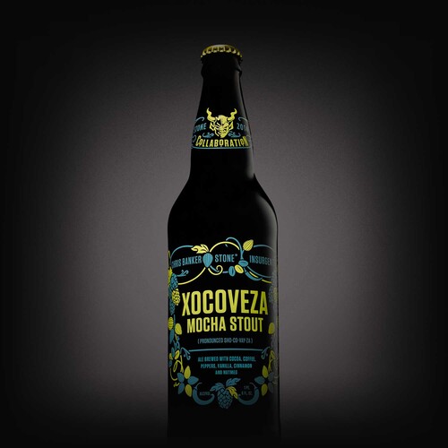 bottle of Chris Banker / Stone / Insurgente Xocoveza Mocha Stout