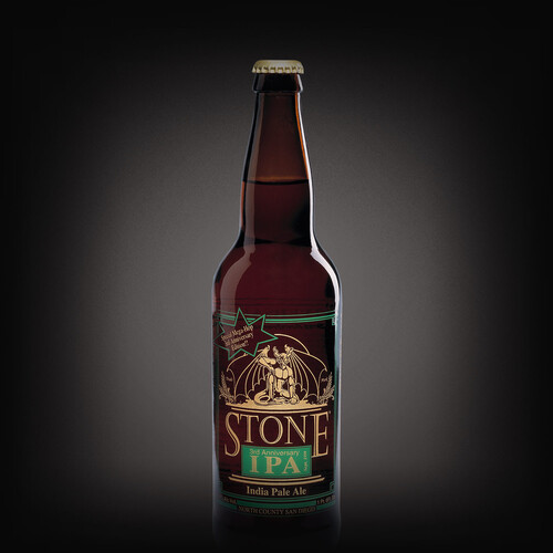 Stone 3rd Anniversary IPA bottle