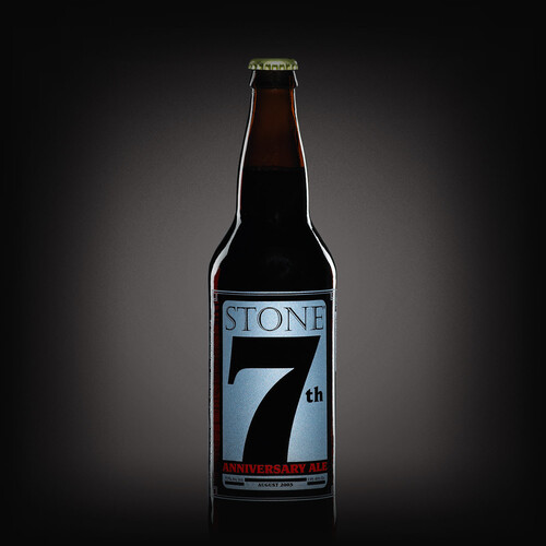 Stone 7th Anniversary Ale bottle