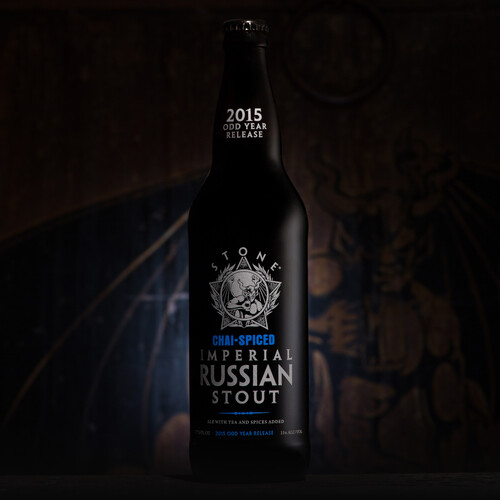 Stone Chai-Spiced Imperial Russian Stout bottle