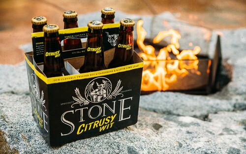 Stone Citrusy Wit six-pack