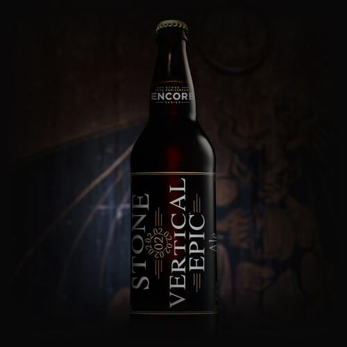 20th Anniversary Encore Series: Stone 02.02.02 Vertical Epic Ale bottle