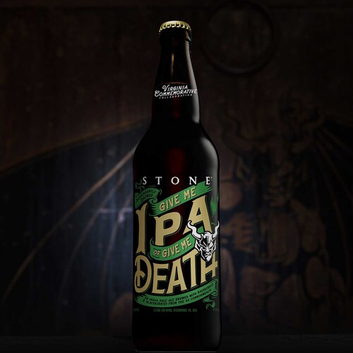 Stone Give Me IPA or Give Me Death bottle