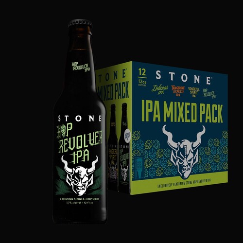 Stone Hop Revolver IPA Bottle & Mixed Pack
