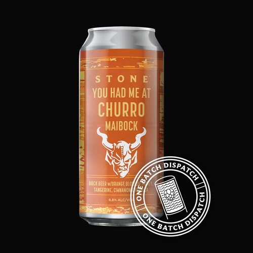 Stone You Had Me At Churro Maibock can