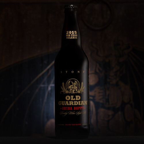 Stone Old Guardian Barley Wine - Extra Hoppy bottle