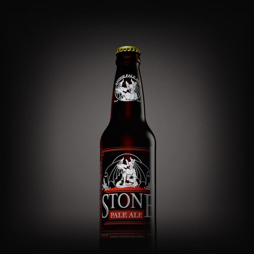 Stone Pale Ale bottle