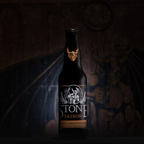 Stone Saison bottle