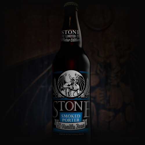 Stone Smoked Porter w/Vanilla Bean bottle