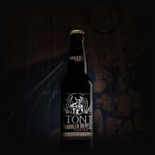 Stone Vanilla Bean Porter bottle