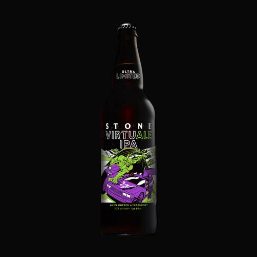 Stone VirtuALE IPA bottle