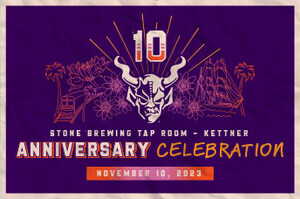 Stone Brewing Tap Room – Kettner 10th Anniversary