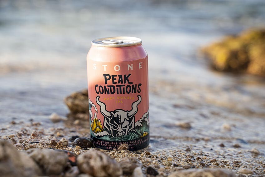 Peak conditions can in the waves