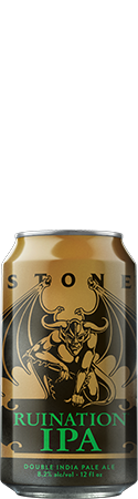 Stone Ruination IPA can