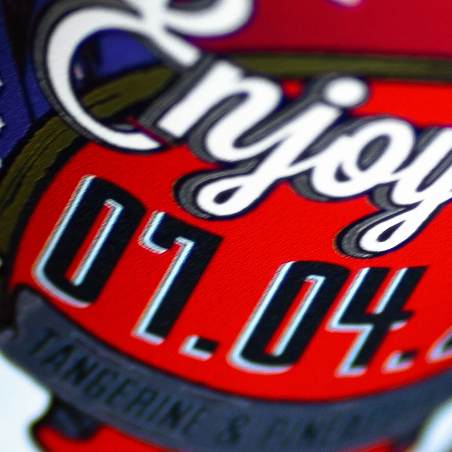 Stone Enjoy By 07.04.25 Tangerine & Pineapple IPA close-up