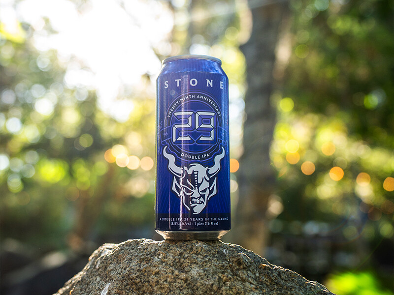 stone 29th anniversary double ipa can