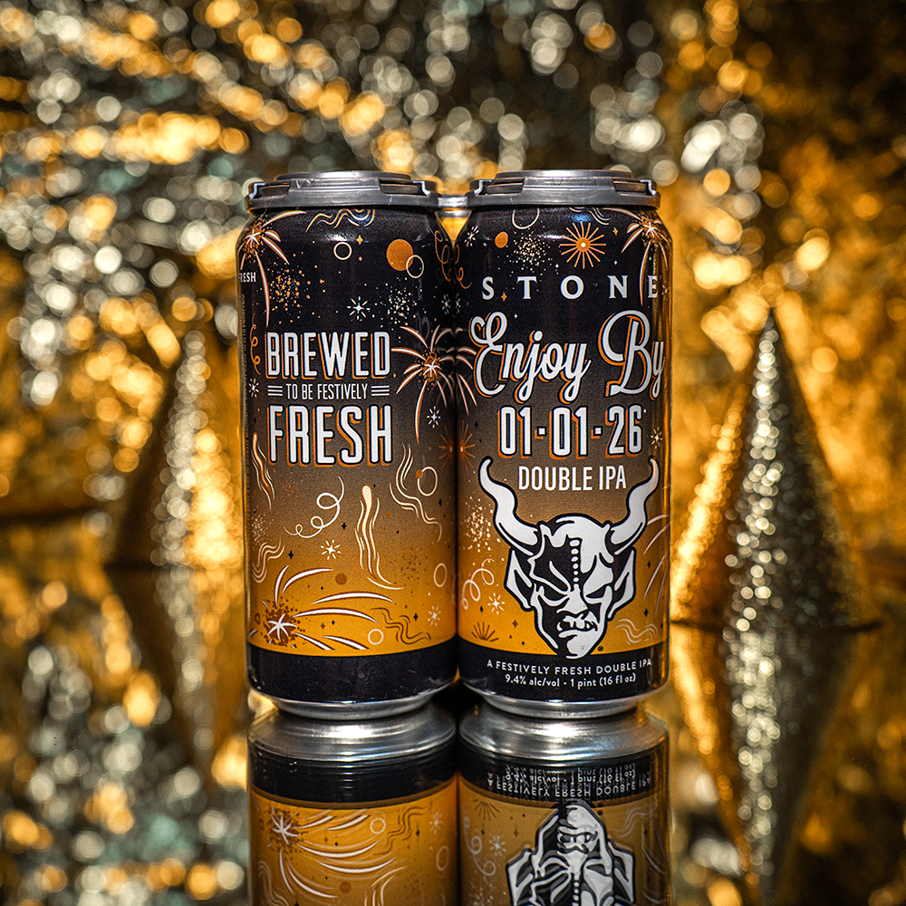 stone enjoy by 01.01.26 Double IPA