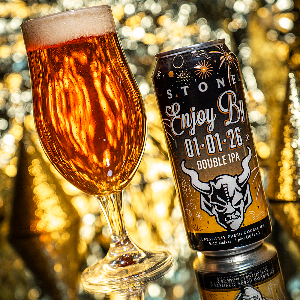 stone enjoy by 01.01.26 Double IPA
