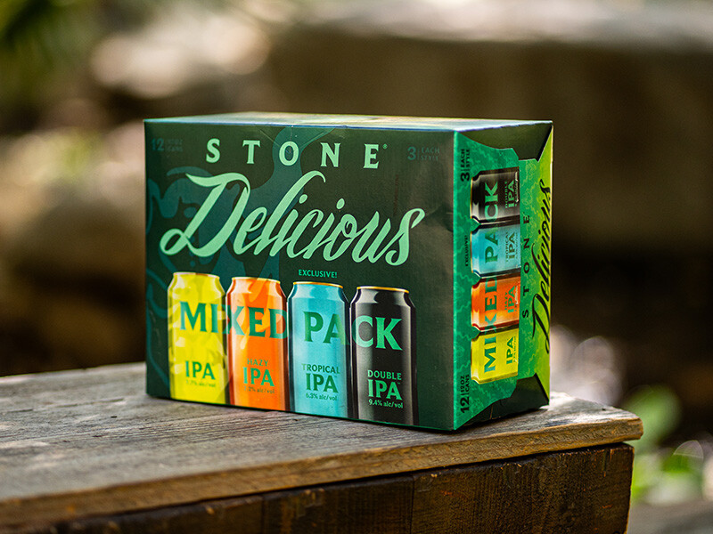 stone delicious ipa mixed pack