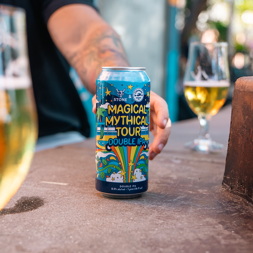 stone / coronado magical mythical tour double ipa 