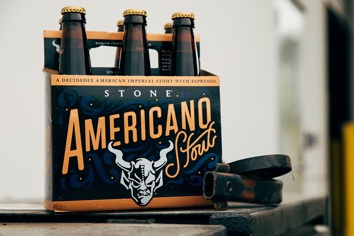 Stone Americano Stout six-pack
