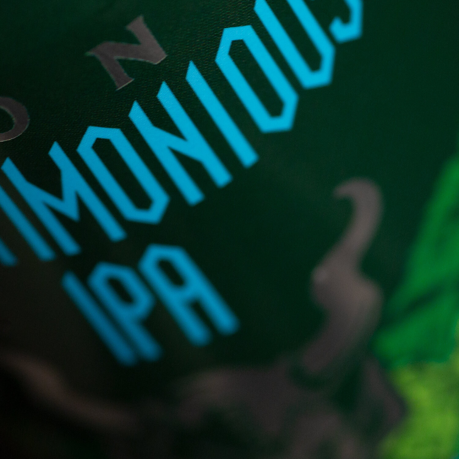 Stone Sanctimonious IPA close-up