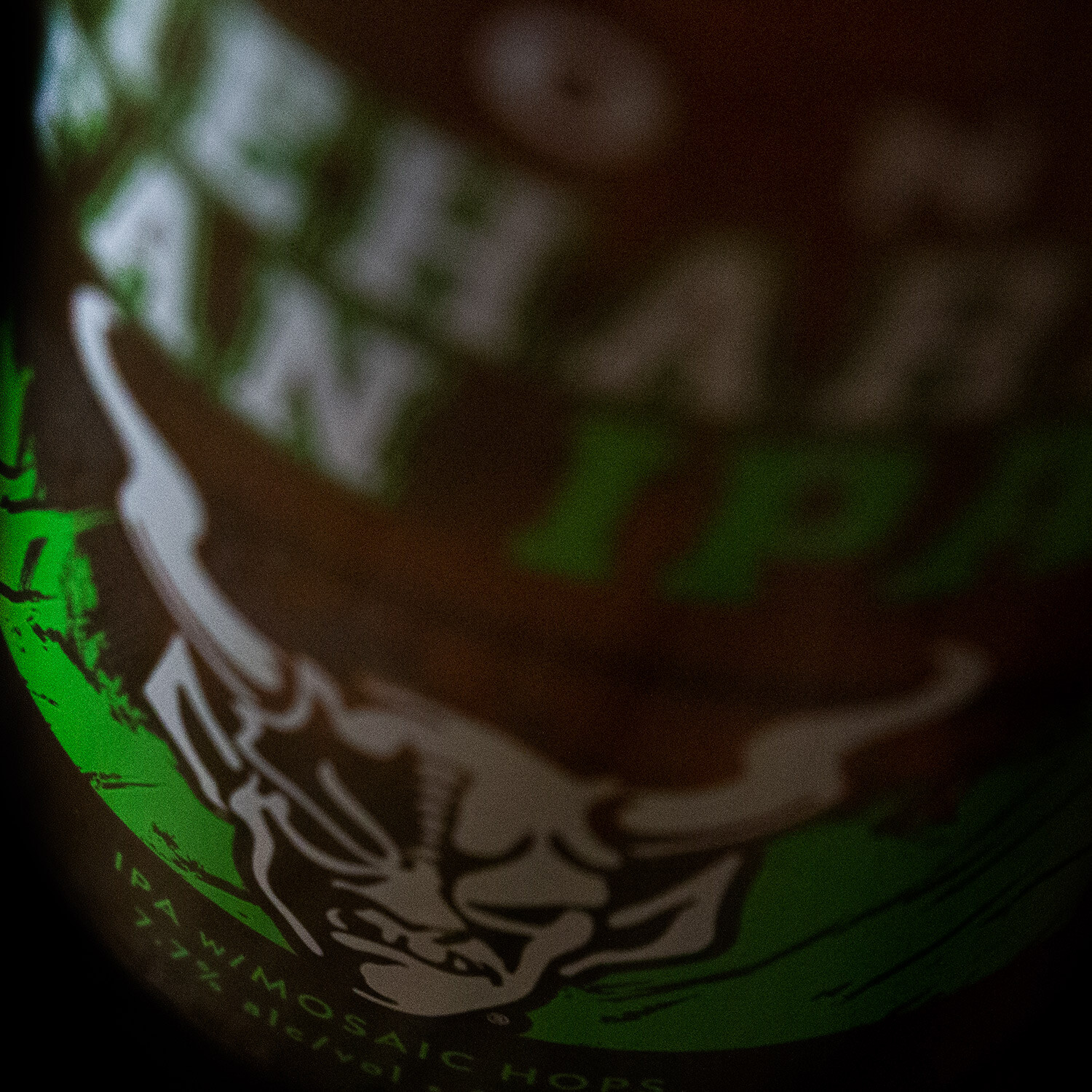 Stone Diehard Fan IPA close-up