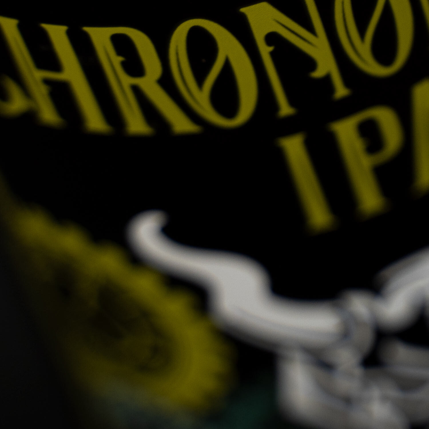 Stone Chrononaut IPA close-up