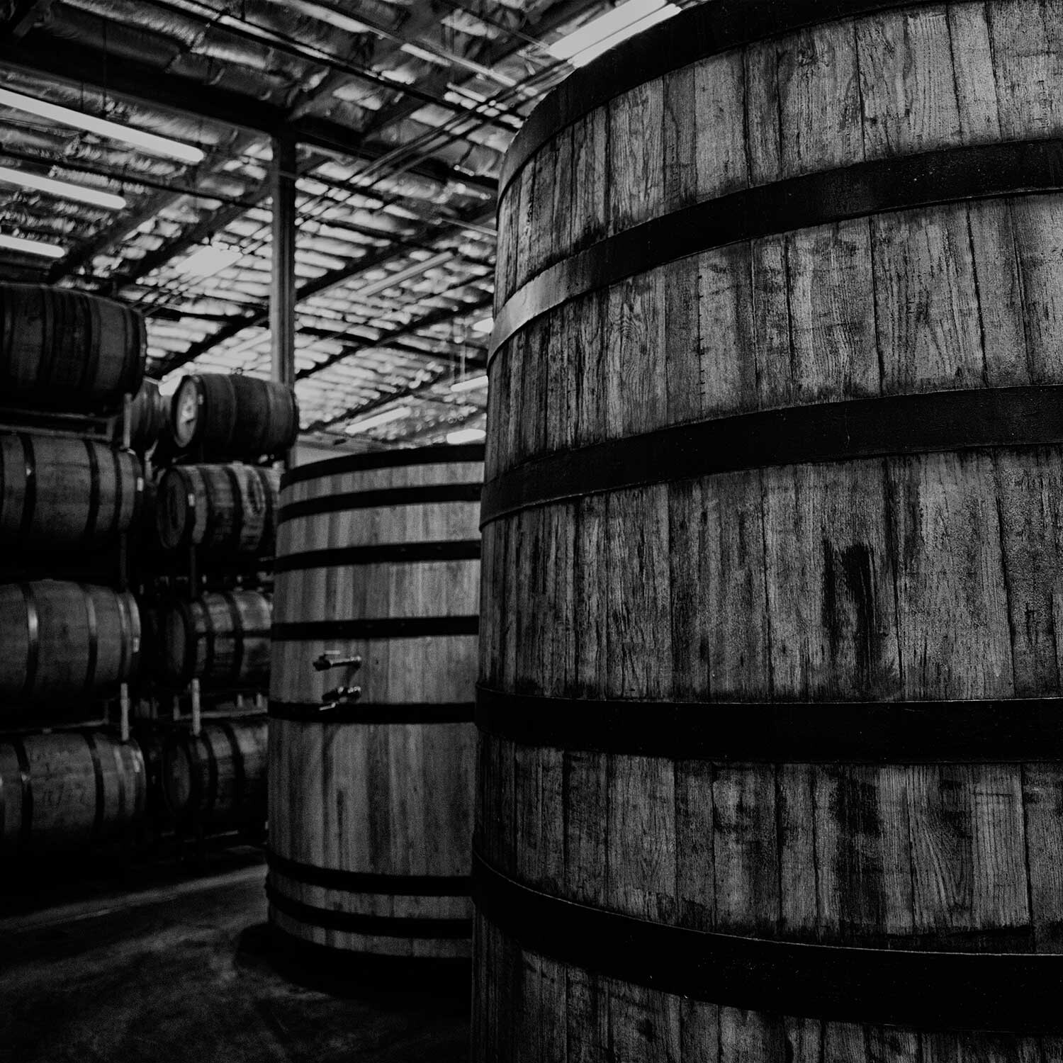 Barrels in the warehouse